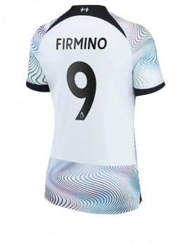 Liverpool Roberto Firmino #9 Auswärtstrikot für Frauen 2022-23 Kurzarm